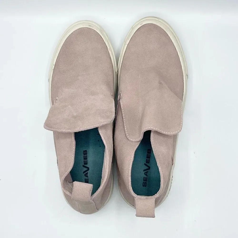 SeaVees Hintington Middie Ankle Suede Slip-On - Women’s US 9.5
